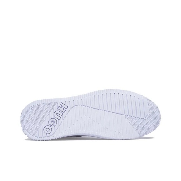 Hugo  • Men's White Leather Kilian Sneakers - Picture 4 of 8